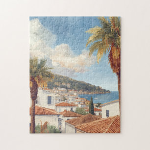 Balearic Islands Vintage French Travel Jigsaw Puzzle
