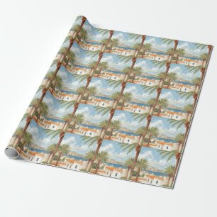 Balearic Islands Vintage French Travel Wrapping Paper