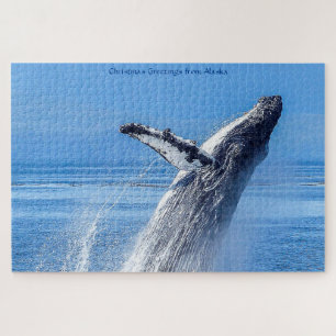 Baleine à bosse Alaska Jigsaw Puzzle