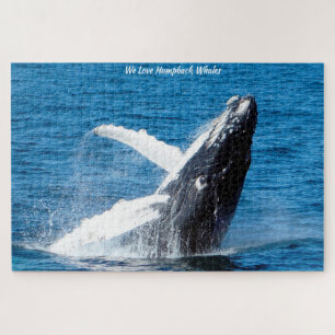 Baleine à bosse Alaska Jigsaw Puzzle