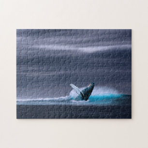 Baleine à bosse de rebut Océan - Puzzle