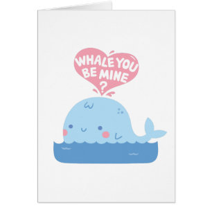 Baleine mignonne vous soyez salutation de jour de