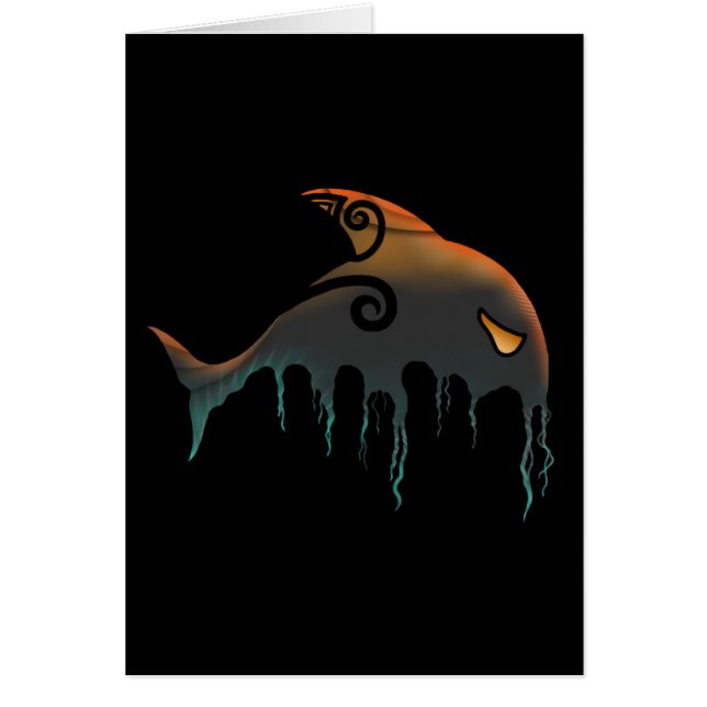 baleine noire Halloween (Devant)