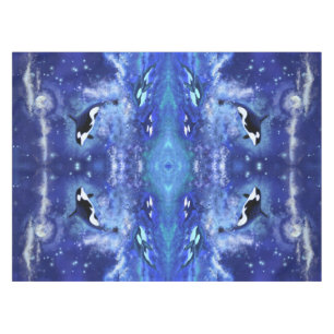 Baleines tueuses sur nappes bleues Pleines lunes