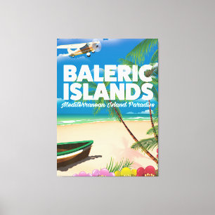 baleric islands Mediterranean paradise Canvas Print