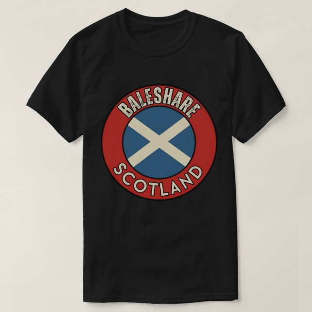 Baleshare, Scotland T-Shirt (Design Front)