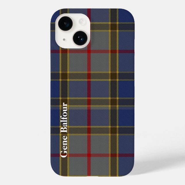 Balfour Clan Tartan Plaid Case-Mate iPhone Case (Back)