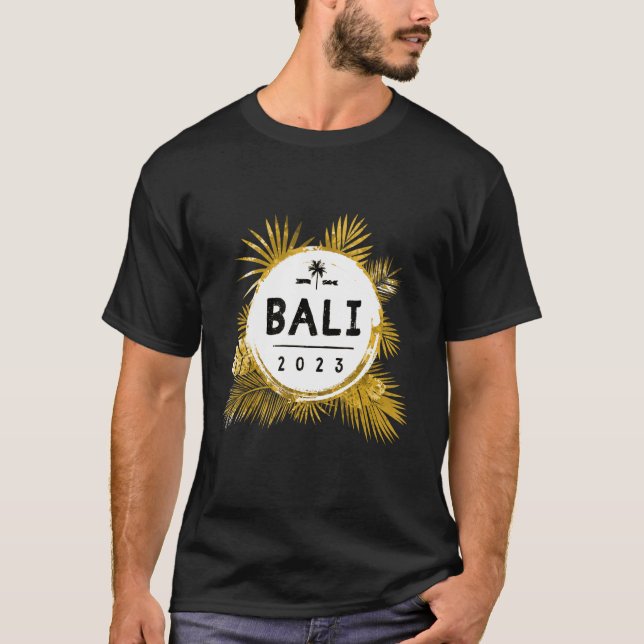 Bali 2023  Travel Team Tour Vacation T-Shirt (Front)
