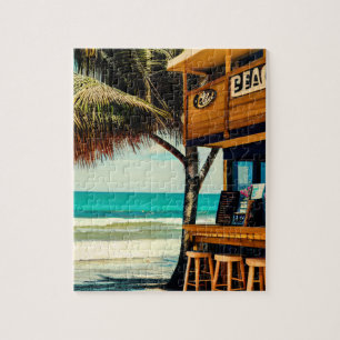 Bali Beach Cafe Bar Jigsaw Puzzle