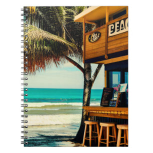 Bali Beach Cafe Bar Notebook