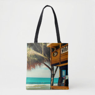 Bali Beach Cafe Bar Tote Bag