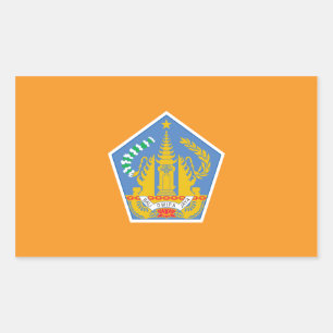 Bali Flag, Indonesia Sticker
