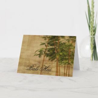 Bali Hai Home Collection   Card