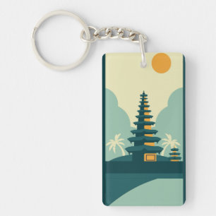 Bali Indonesia Keychain