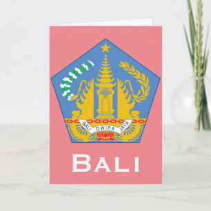 Bali, Indonesia (Lesser Sunda Islands) Card