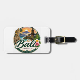 Bali, Indonesia Luggage Tag