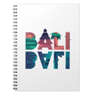 Bali Indonesia Travel Notebook