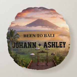 Bali Indonesia Travel Souvenir Throw Pillow