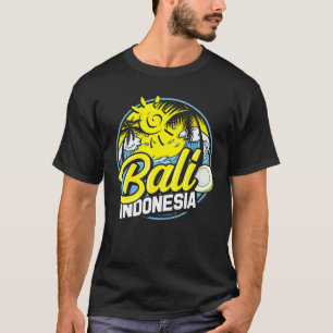 Bali Indonesia Women Men Balinese Travel Kids Den T-Shirt