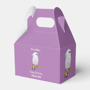 Bali Myna tropical exotic bird Favor Box