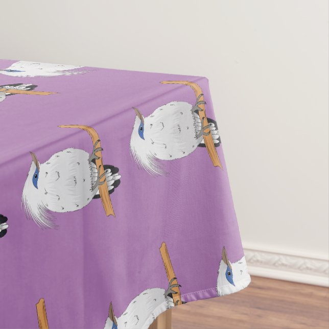 Bali Myna tropical exotic bird  Tablecloth (In Situ)
