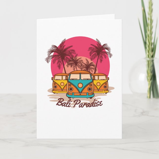 Bali Paradise Card (Front)