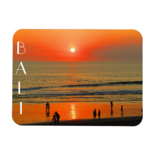 bali seminyak sunset magnet