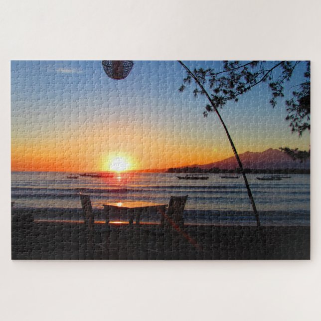 Bali Sunrise Jigsaw Puzzle (Horizontal)