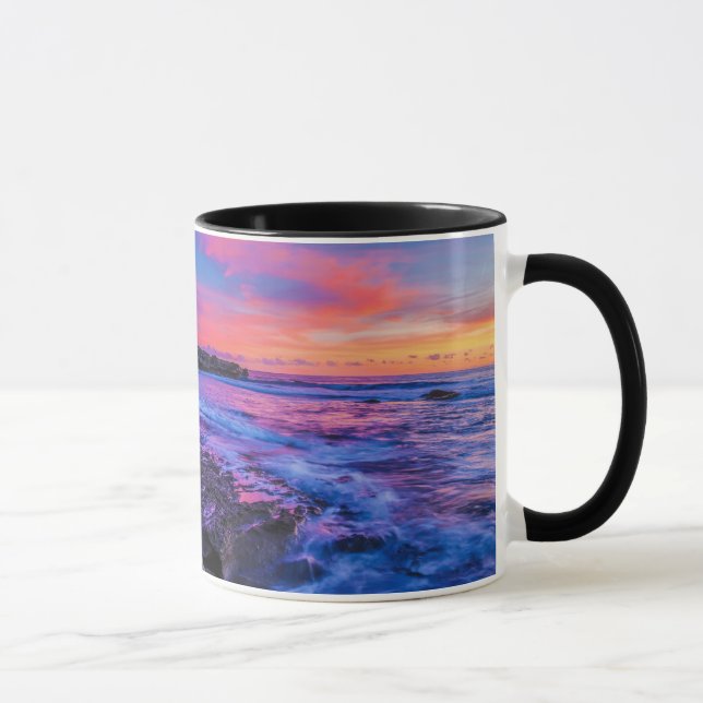 BALI SUNSET at TANAH LOT Mug (Right)