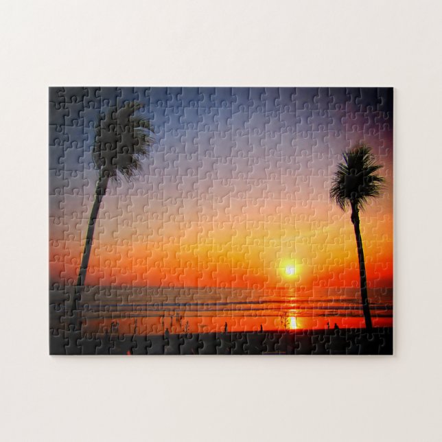 bali sunset jigsaw puzzle (Horizontal)