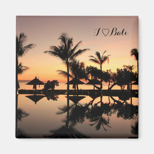 Bali sunset magnet