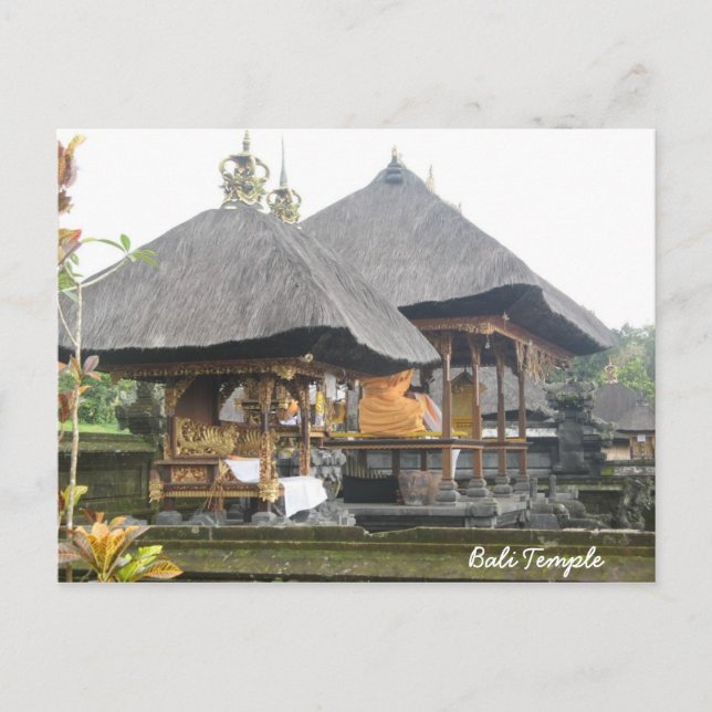 Bali Temple Postcard (Front)