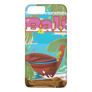 Bali Travel poster. iPhone 8 Plus/7 Plus Case