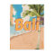 Bali Vintage travel poster