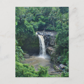 Bali waterfalls postcard