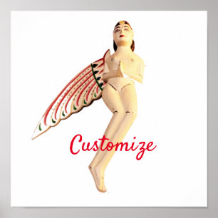 Bali Winged Goddess Thunder_Cove Poster