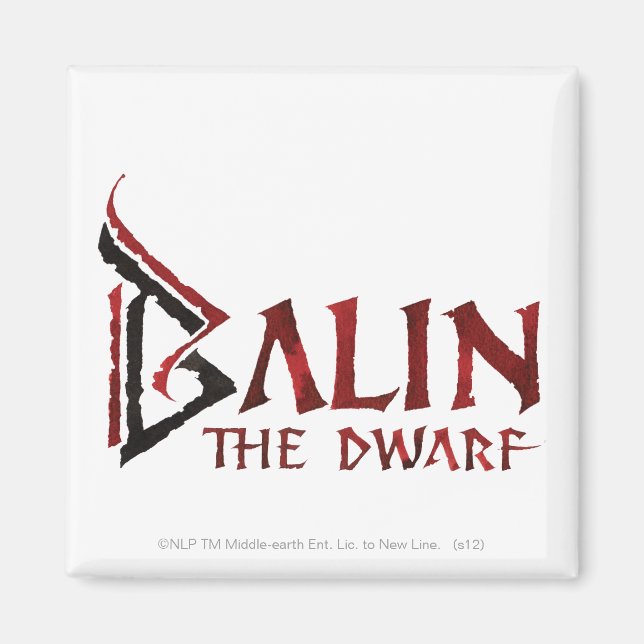Balin Name Magnet (Front)