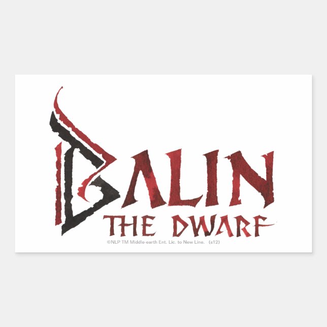 Balin Name Sticker (Front)