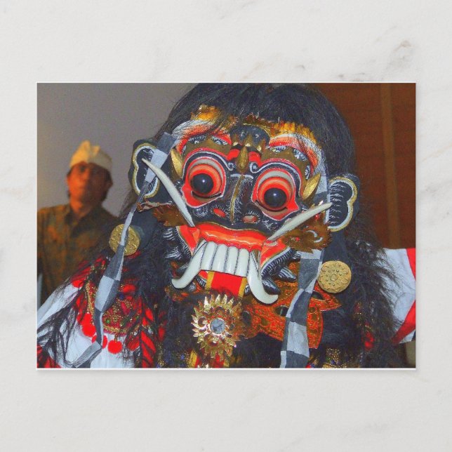 balines dancer postcard (Front)