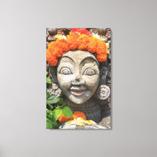 Balinese art canvas print