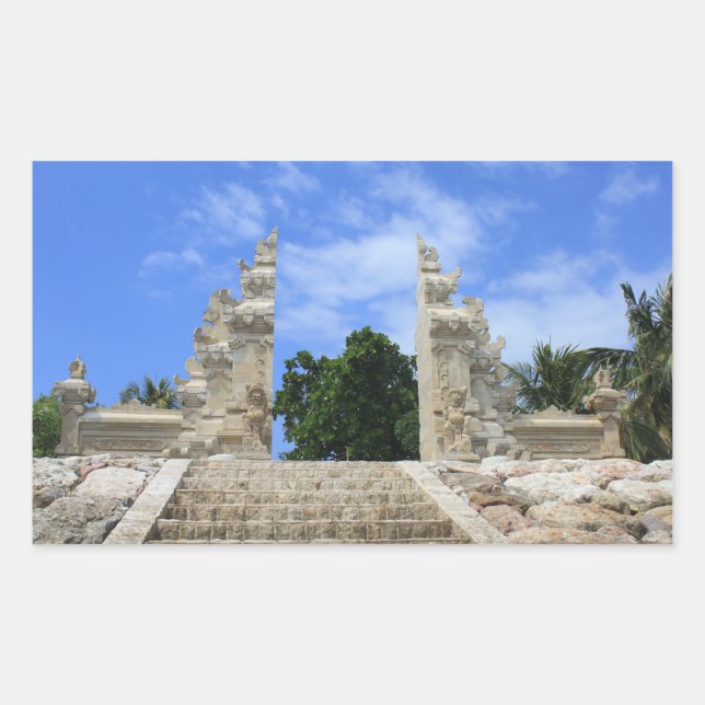 Balinese art sticker (Front)