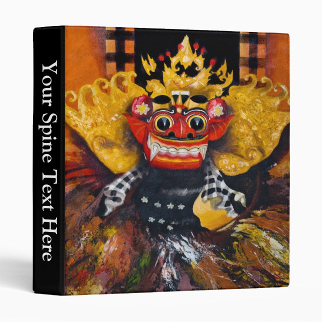 Balinese Barong Binder (Front/Spine)