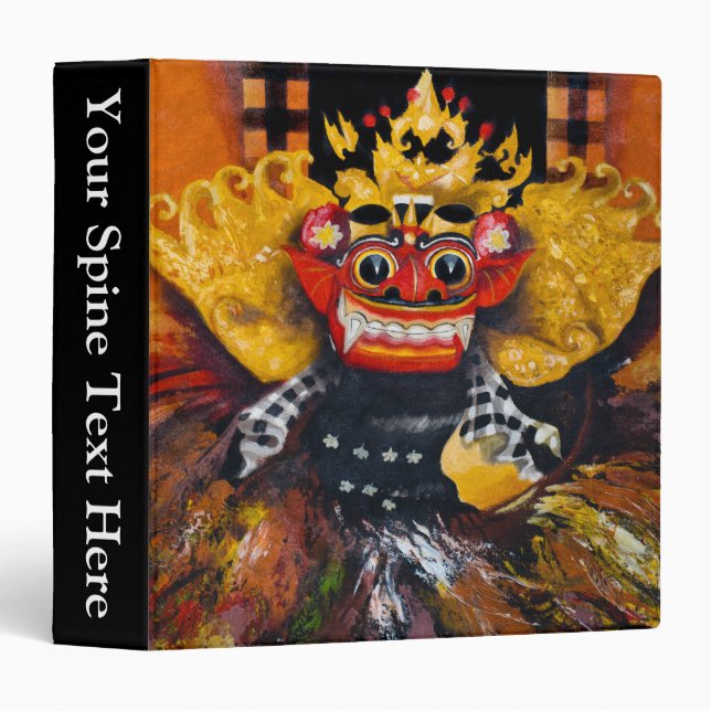 Balinese Barong Binder (Front/Spine)