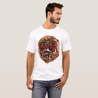 Balinese Barong Illustration T-Shirt