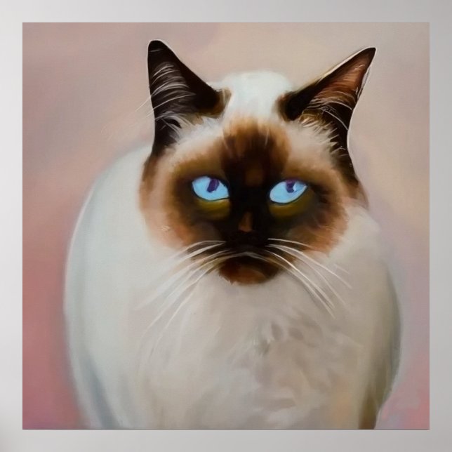 Balinese Cat  Poster (Front)