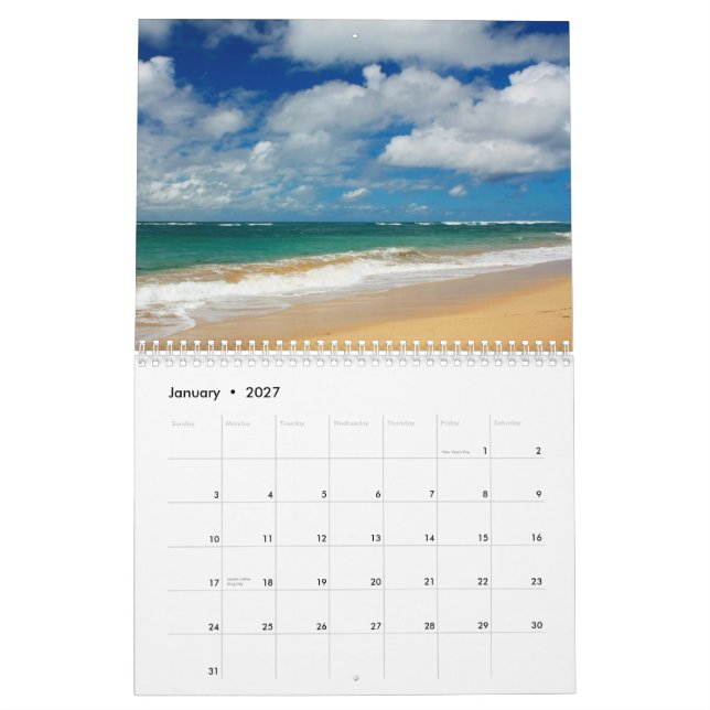 Balinese Dreams Calendar (Jan 2027)
