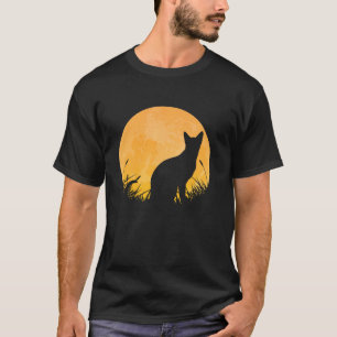 Balinese Easy Halloween Outfit Feline Cat Moon Cos T-Shirt