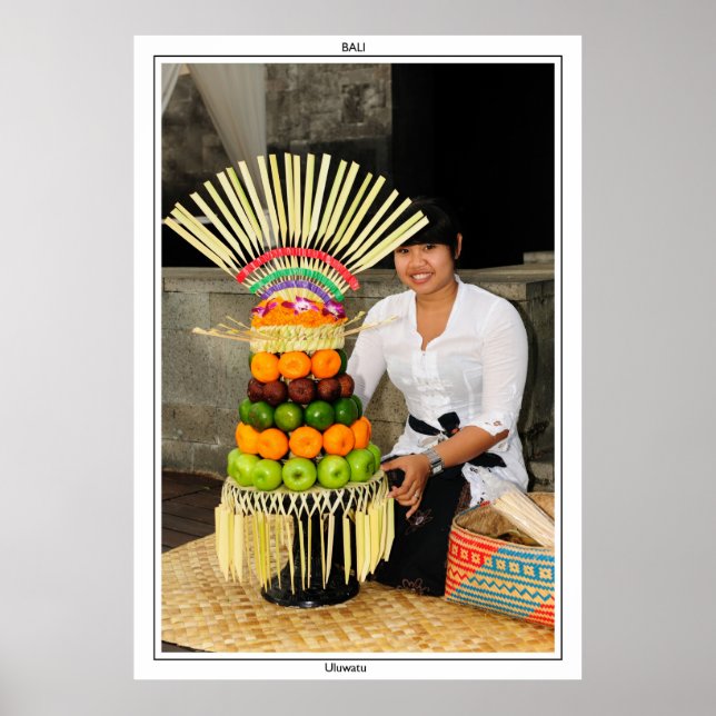 Balinese girl poster (Front)