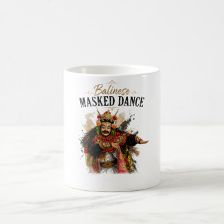 Balinese Masked Dance Mug