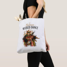Balinese Masked Dance Tote Bag